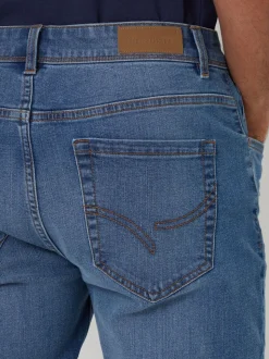 Light wash - Threadbare - Slim-fit jeans met stretch
