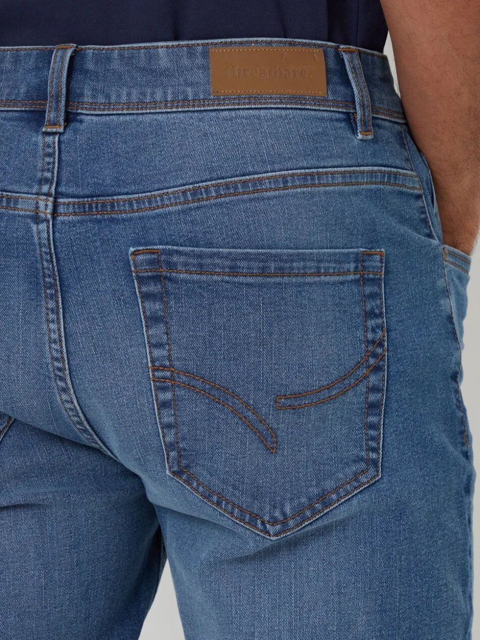 Light wash - Threadbare - Slim-fit jeans met stretch