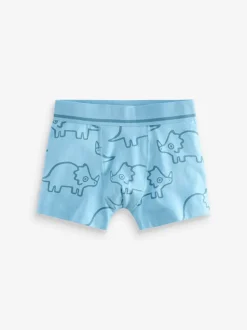 Lijntjes en dinoprint - Junior patroon zwembroeken 5 set (1,5-16jr)
