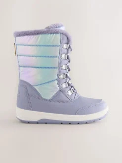 Lilac Purple Iridescent - Waterdichte snowboots