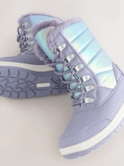 Lilac Purple Iridescent - Waterdichte snowboots