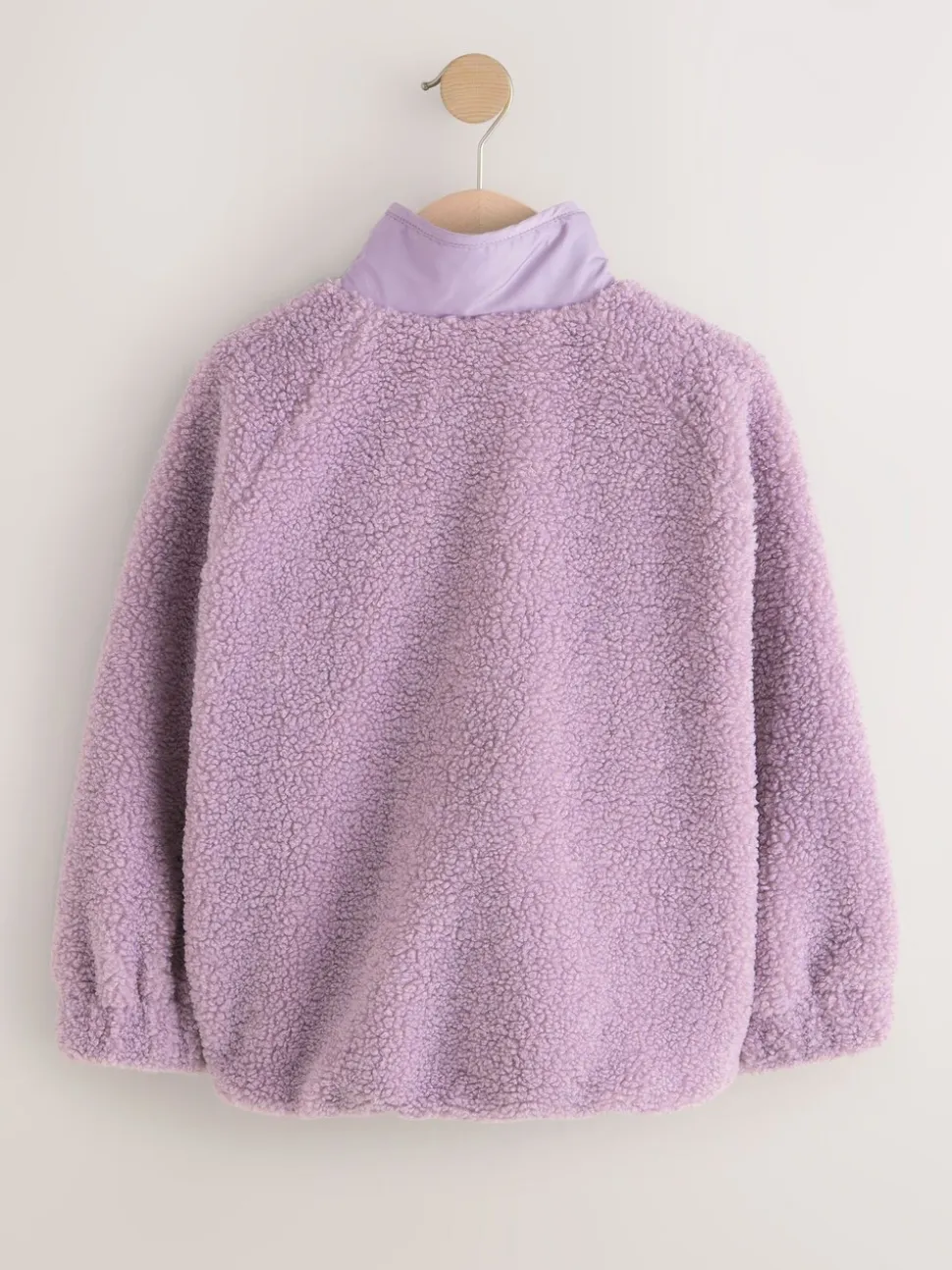 Lila-paars - Button Up Fleece Jacket (3-16yrs)