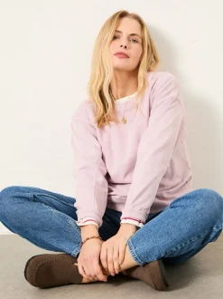 Lila-paars - FatFace Seam Detail Crew Sweat