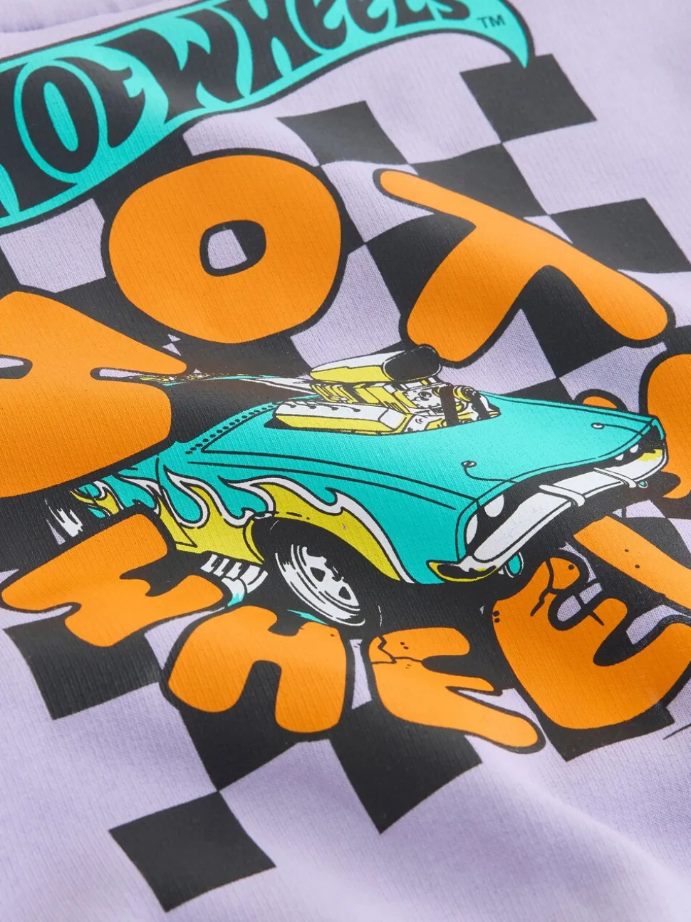 Lila-paars - Hot Wheels Crew Neck Sweatshirt (9mths-8yrs)