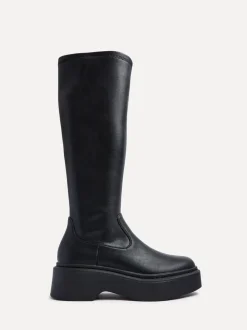 Linzi Bruna Platform High Leg Stretch Boots