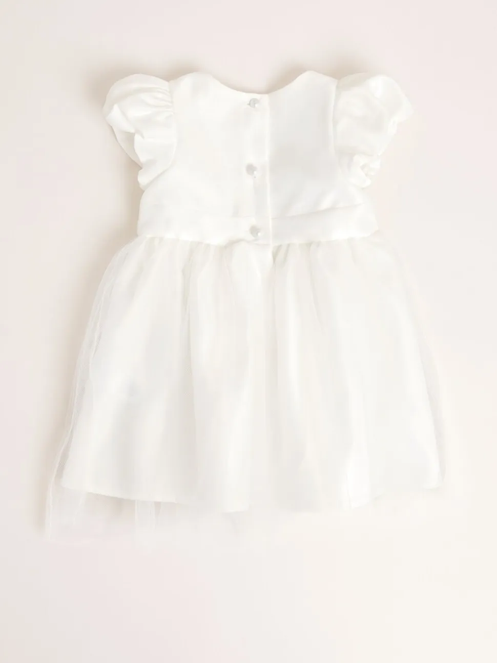 Lipsy - Feestelijke babyjurk met pofmouwen (0mnd-5jr)