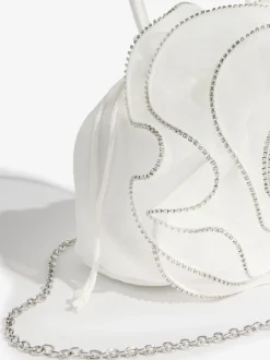 Lipsy Bridal Embellished Rose Top Handle Bag