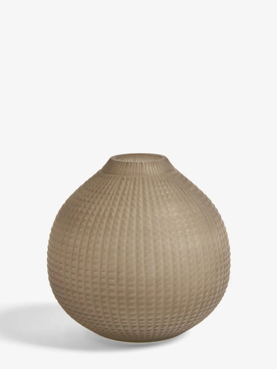Lipsy Carved Glass Stem Vase