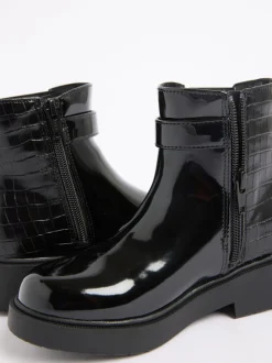 Lipsy Chelsea Boots met imitatiekrokodileffect