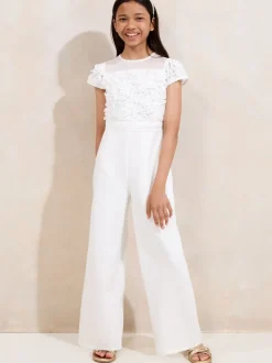 Lipsy 3D Bloemen 2-in-1 Gelegenheidsjumpsuit (5-16jr)