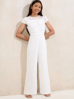 Lipsy 3D Bloemen 2-in-1 Gelegenheidsjumpsuit (5-16jr)