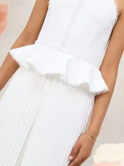 Lipsy peplum gelegenheidsjumpsuit (5-16jr)