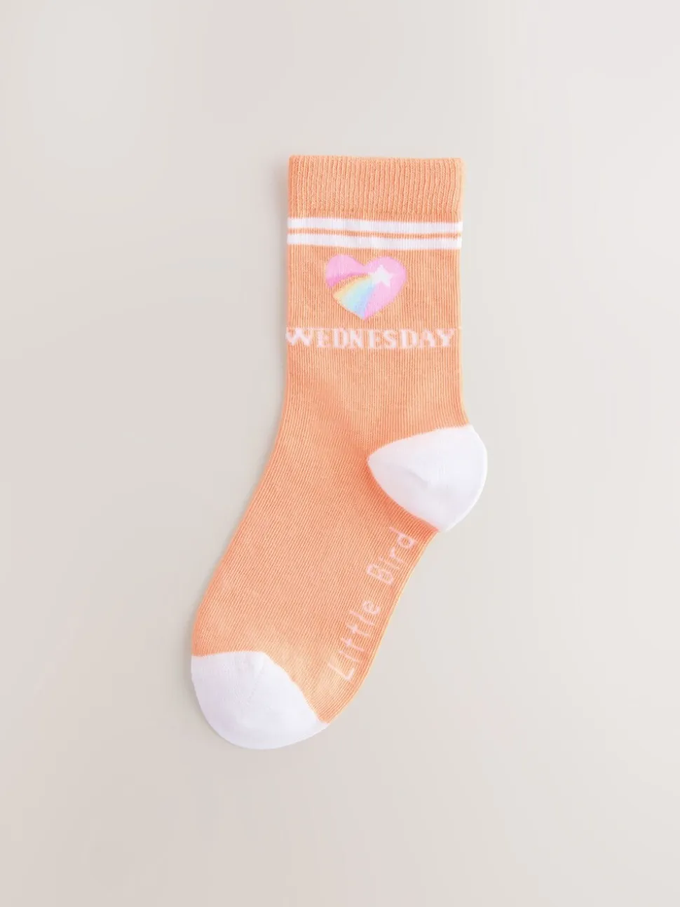 Little Bird by Jools Oliver Pastel Rainbow Days Of The Week Socks 7 Pack