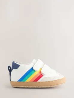 Little Bird by Jools Oliver Rainbow Tape Gum Sole Trainers Padders