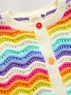 Little Bird by Jools Oliver 100% katoenen vest met golvende strepen