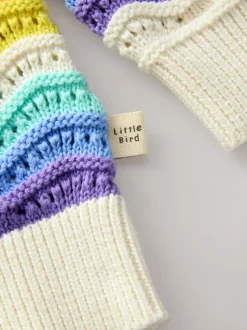 Little Bird by Jools Oliver 100% katoenen vest met golvende strepen