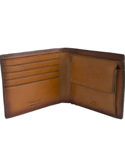 Loake Barclay anti-scan portemonnee van leer