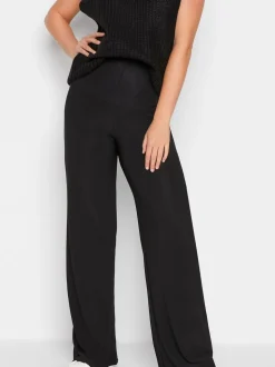 Long Tall Sally palazzo-stretchbroek met wijde pijpen