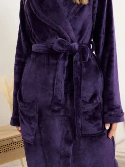 Long Tall Sally Ribbon Shawl Maxi Robe