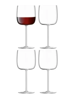 LSA International Borough Set van 450ml wijnglazen