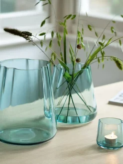 LSA International Lagoon lantaarnvaas met hoogte van24cm