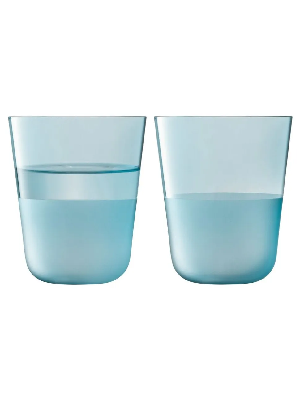 LSA International set van 2 Arc Contrast bekers van 380ml