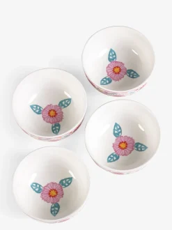 Lucy Tiffney - Set van 4 ontbijtkommen