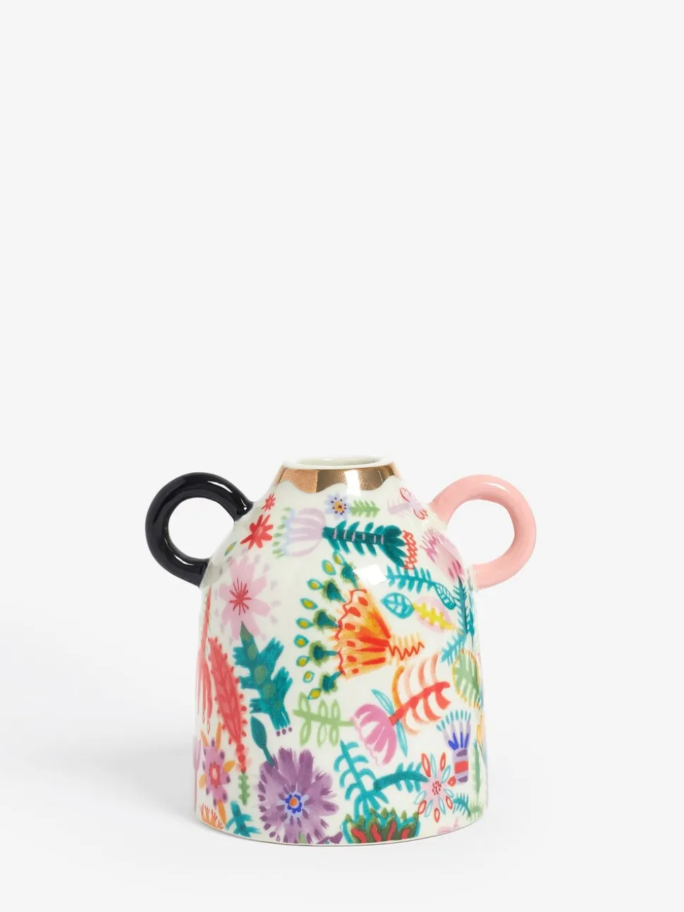 Lucy Tiffney Set of 2 Ceramic Mini Vases