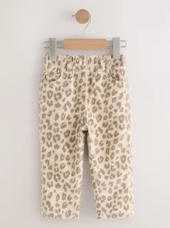 Luipaardprint - Mom jeans (3 mnd-7 jr)