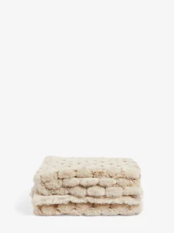 Luna Bedloper met geschulpt pluche imitatiebont