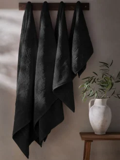 Luxe zwaargewicht handdoek van Egyptisch katoen
