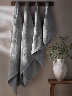 Luxe zwaargewicht handdoek van Egyptisch katoen