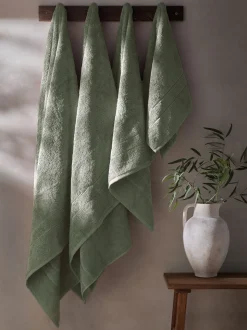 Luxe zwaargewicht handdoek van Egyptisch katoen