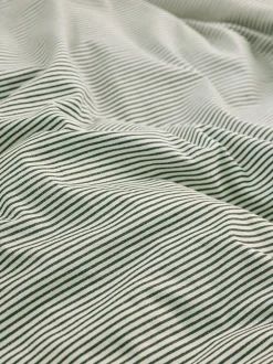 MADE.COM Ansel Stripe 100% Cotton Duvet Cover and Pillowcase Set