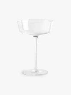 MADE.COM Set van 4 Velma kristallen cocktailglazen