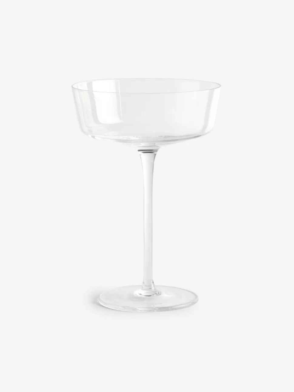 MADE.COM Set van 4 Velma kristallen cocktailglazen