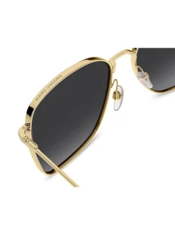 Marc Jacobs Square Gold Sunglasses