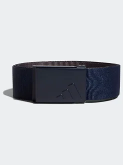 Marineblauw - adidas Golf omkeerbare gevlochten riem