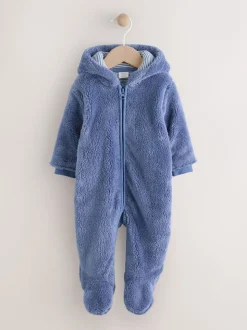 Marineblauw - Baby kinderwagenpak van fleece (0mnd -2jr)