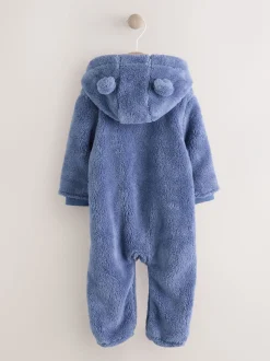 Marineblauw - Baby kinderwagenpak van fleece (0mnd -2jr)