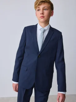 Marineblauw - Baker By Ted Baker kostuumjasje