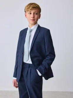 Marineblauw - Baker By Ted Baker kostuumjasje