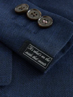 Marineblauw - Baker By Ted Baker kostuumjasje