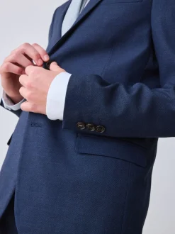 Marineblauw - Baker By Ted Baker kostuumjasje