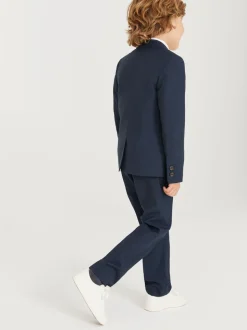 Marineblauw - Baker By Ted Baker kostuumjasje