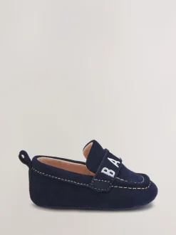 Marineblauw - Baker by Ted Baker - Padders loafers voor babyjongens