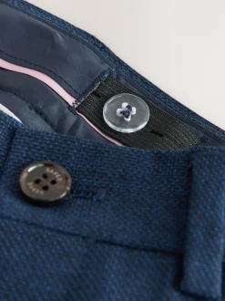 Marineblauw - Baker By Ted Baker kostuumbroek