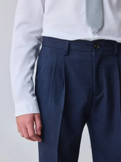 Marineblauw - Baker By Ted Baker kostuumbroek