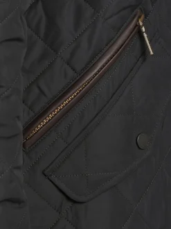 Marineblauw - Barbour® Chelsea gewatteerd jack