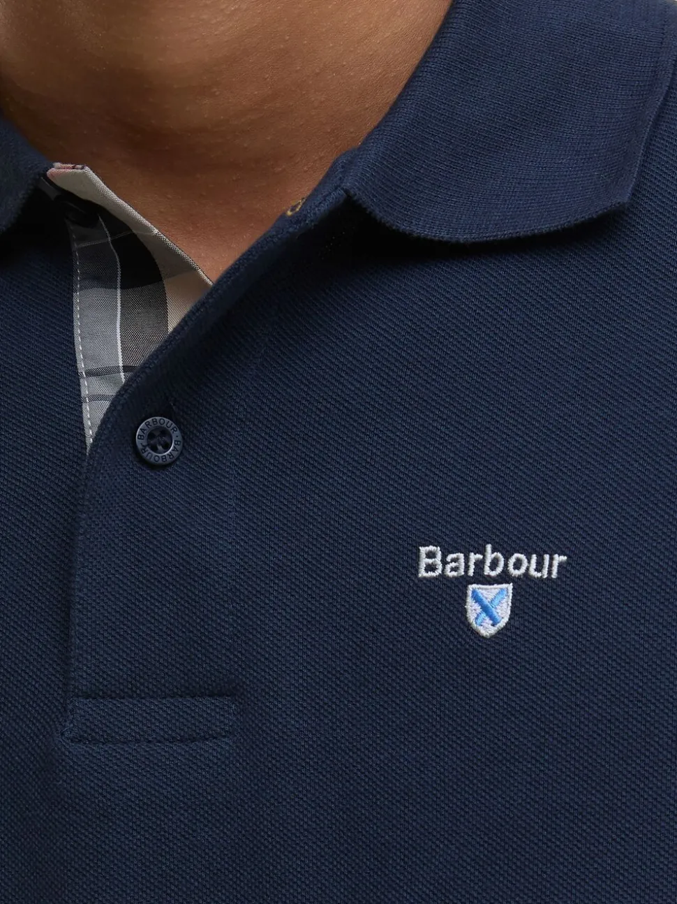 Marineblauw - Barbour® Classic poloshirt
